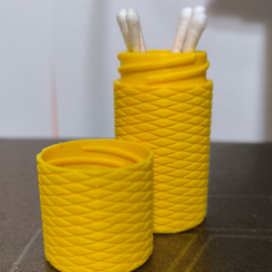 Bote de Viaje para Bastoncillos