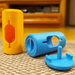 Guarda Bolsas para Perros 3D con Manivela – Dispensador Organizador Compacto y Práctico