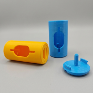 Guarda Bolsas para Perros 3D con Manivela – Dispensador Organizador Compacto y Práctico