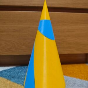 Cono de Apolonio Impreso en 3D – Modelo Matemático Educativo de Secciones Cónicas