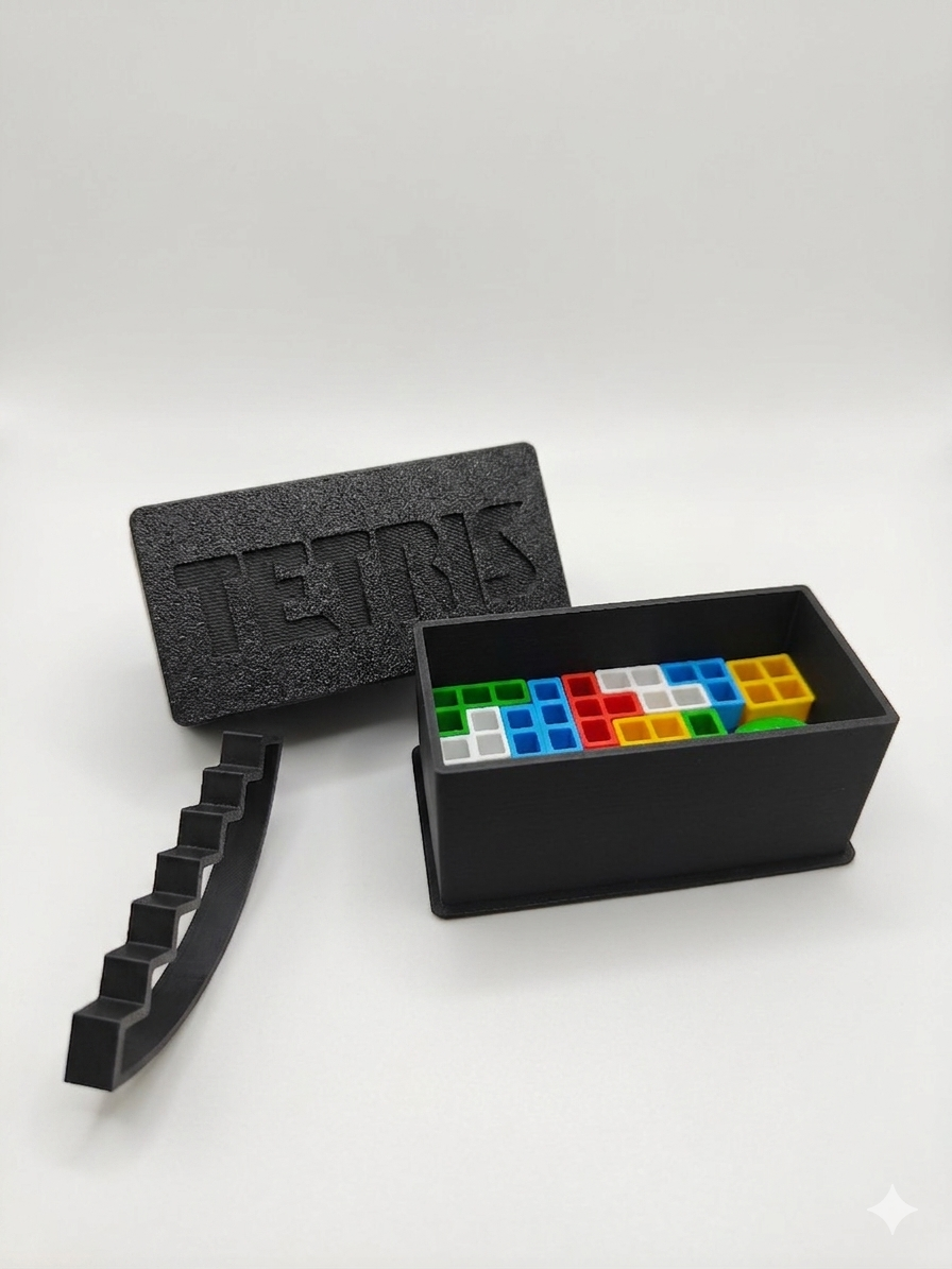 Juego de Mesa Tetris de Bolsillo – Puzzle Portátil ideal para Viajes y amigos - Imagen 2