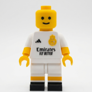 Figura Tipo Playmobil Personalizada de Fútbol – Jugador 3D con Equipación de tu Equipo | Real Madrid, Barça, Atlético y Más | Regalo Futbolero Original