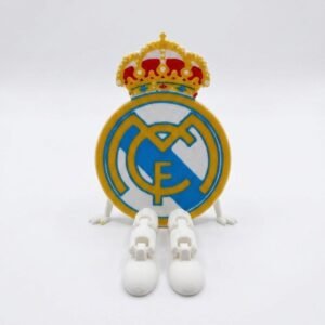 Muñeco Flexi Equipo de Fútbol Personalizado  – Real Madrid, Barça, Atleti, Betis, Sevilla, Liverpool | Figura Articulada 3D | Regalo Original Fan