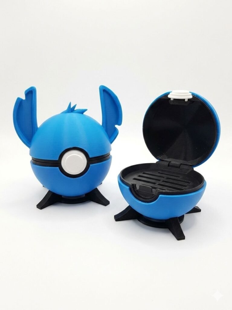 Pokéball para Nintendo Switch – Estuche para Cartuchos con Soporte | Regalo Gamer y Pokémon