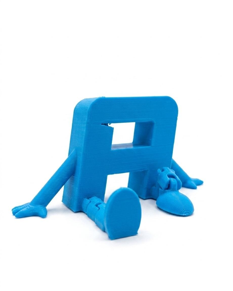 Muñeco Flexi Personalizado con Letra o Número – Figura Articulada 3D para Escritorio, Regalo Original y Decoración Creativa - Imagen 3