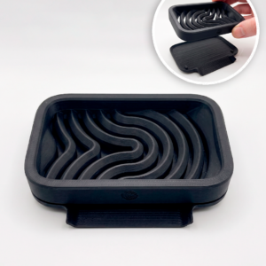 Jabonera para Jabón Sólido con Drenaje – Soporte de Baño Moderno y Minimalista | Accesorio para Ducha y Lavabo