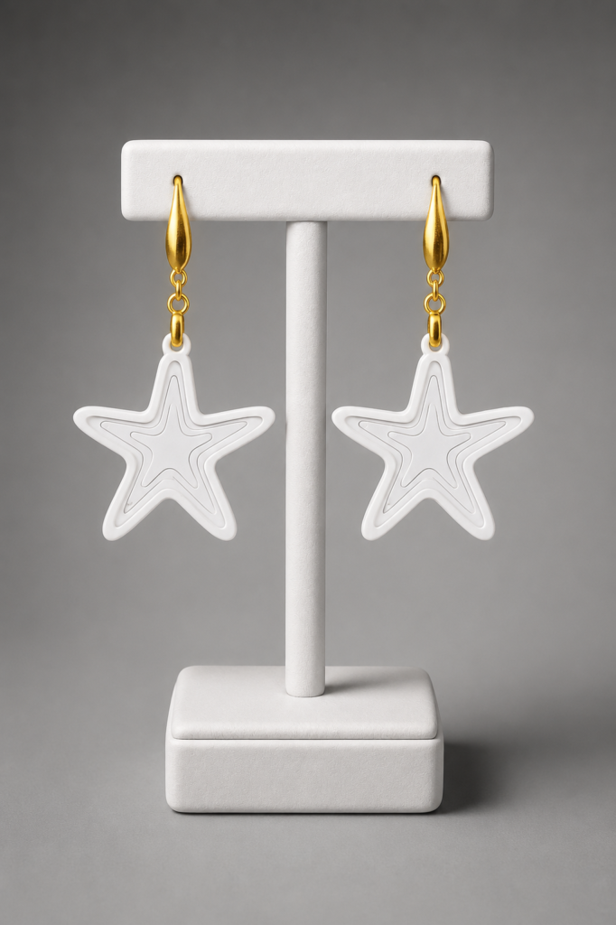 Pendientes Estrella de Mar para Mujer – Joyas Veraniegas Elegantes